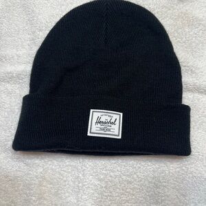 Herschel Supply Company Black Knit Cuffed Beanie